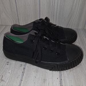 PF Flyers Shoes Center Reissue Ox Black Sneakers Mismatch Womens 3.5